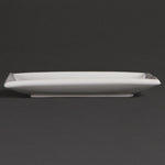 Assiettes Carrées Blanches Olympia Whiteware 180mm (lot de 12) — U154