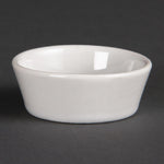 Bols inclinés Olympia Whiteware 50mm (lot de 12) — U161