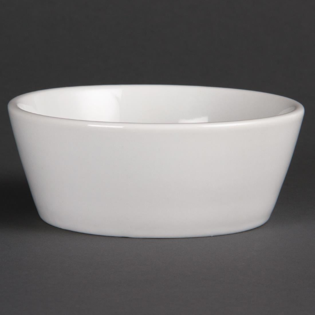 Bols inclinés Olympia Whiteware 120mm (lot de 12) — U163