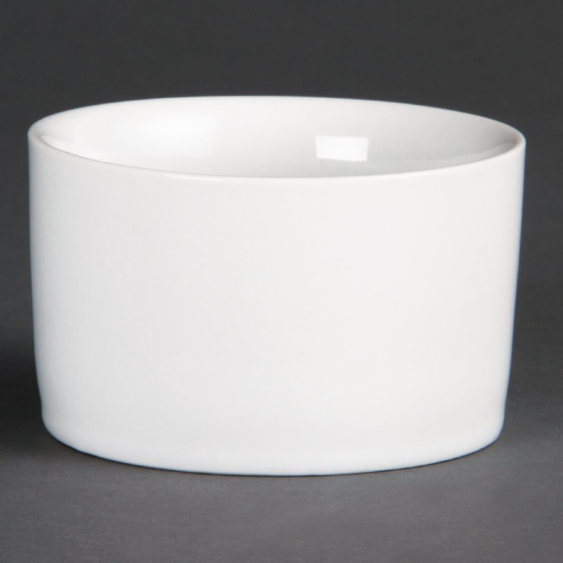 Ramequins contemporains Olympia Whiteware 80mm (lot de 12) — U177