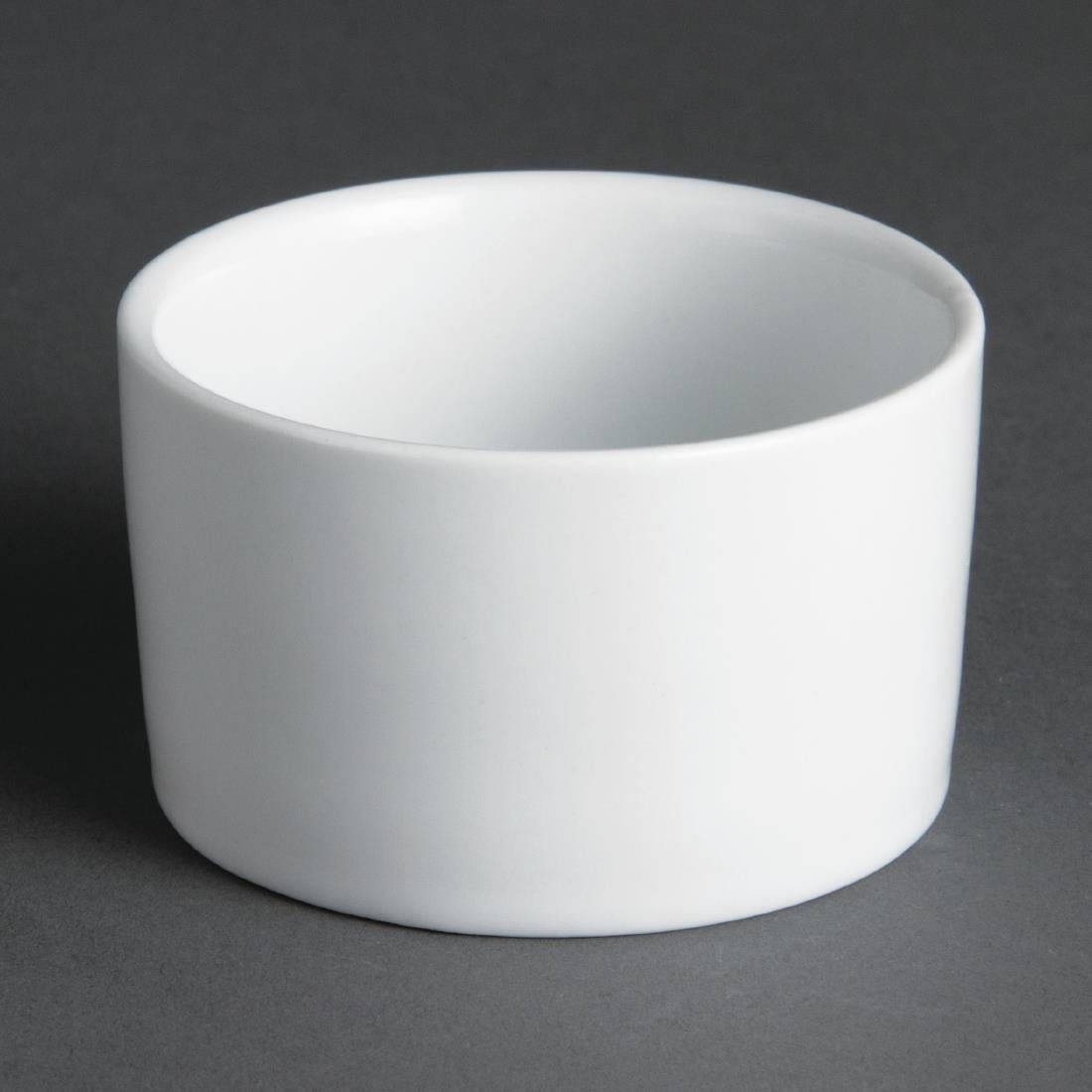 Ramequins contemporains Olympia Whiteware 70mm (lot de 12) — U195