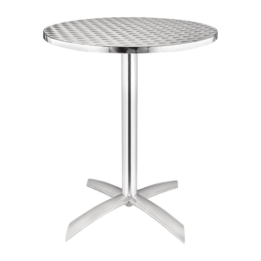Table à plateau basculant en acier inoxydable Bolero — U423