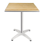 Table carrée en frêne Bolero 600mm — U430