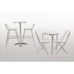 Table bistro ronde empilable Bolero 600mm — U431