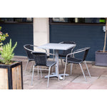 Pied de table en fonte Bolero gris — FT028