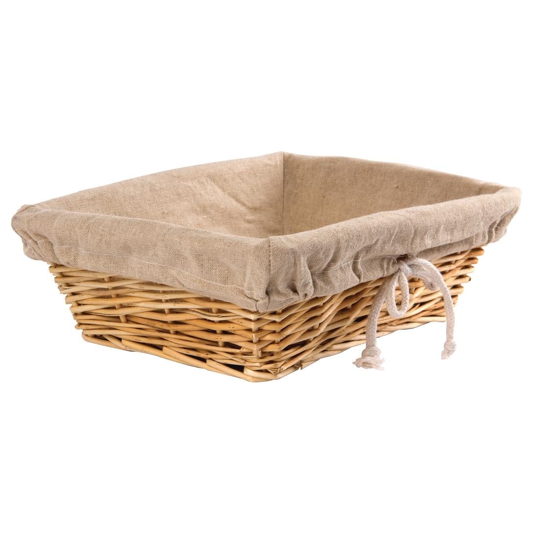 Panier en osier Olympia rectangulaire — U746