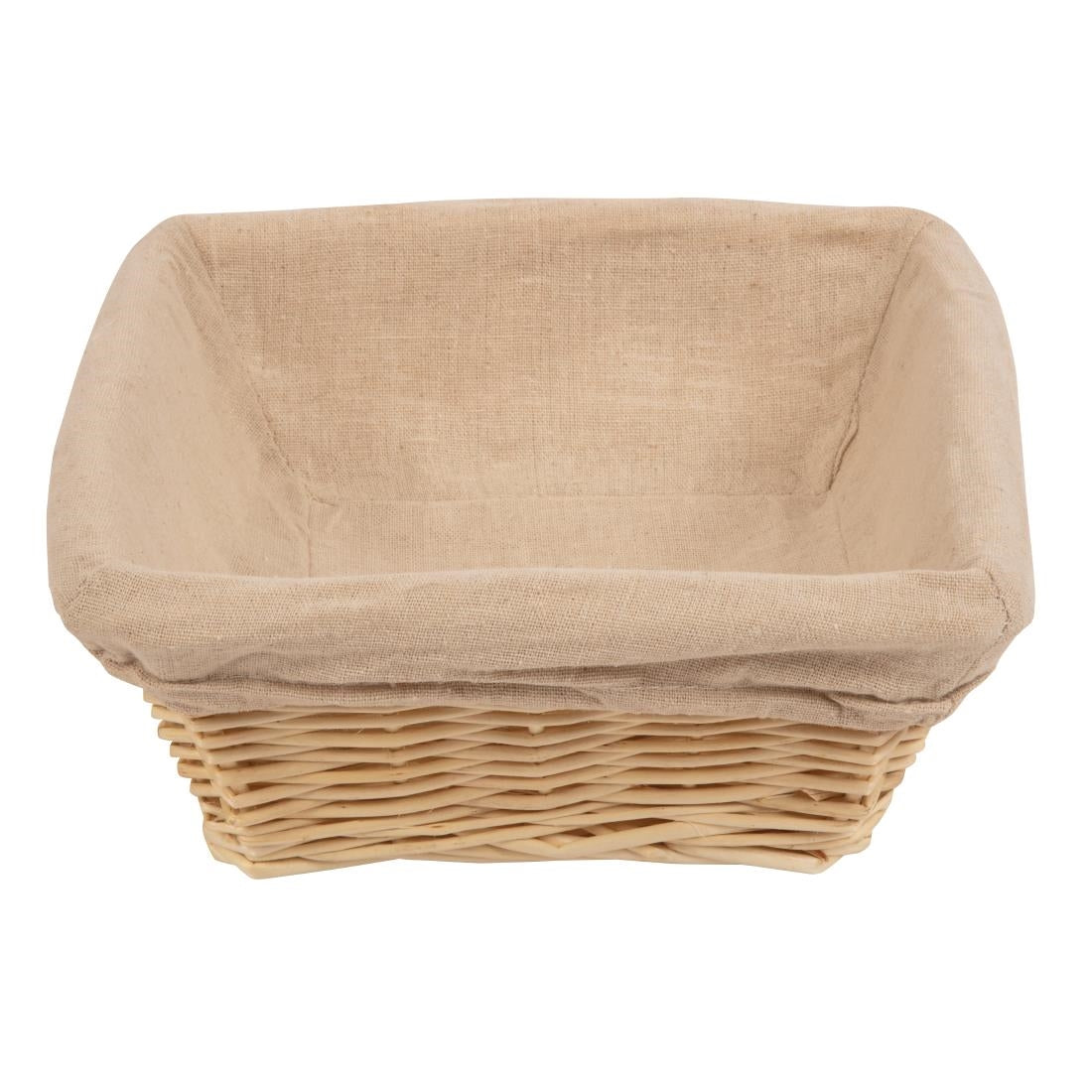 Panier en osier Olympia carré — U748