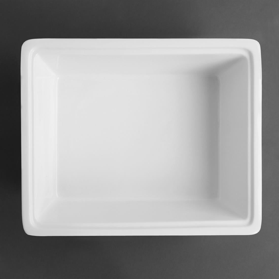 Plat en porcelaine GN 1/2 100mm Olympia — U809