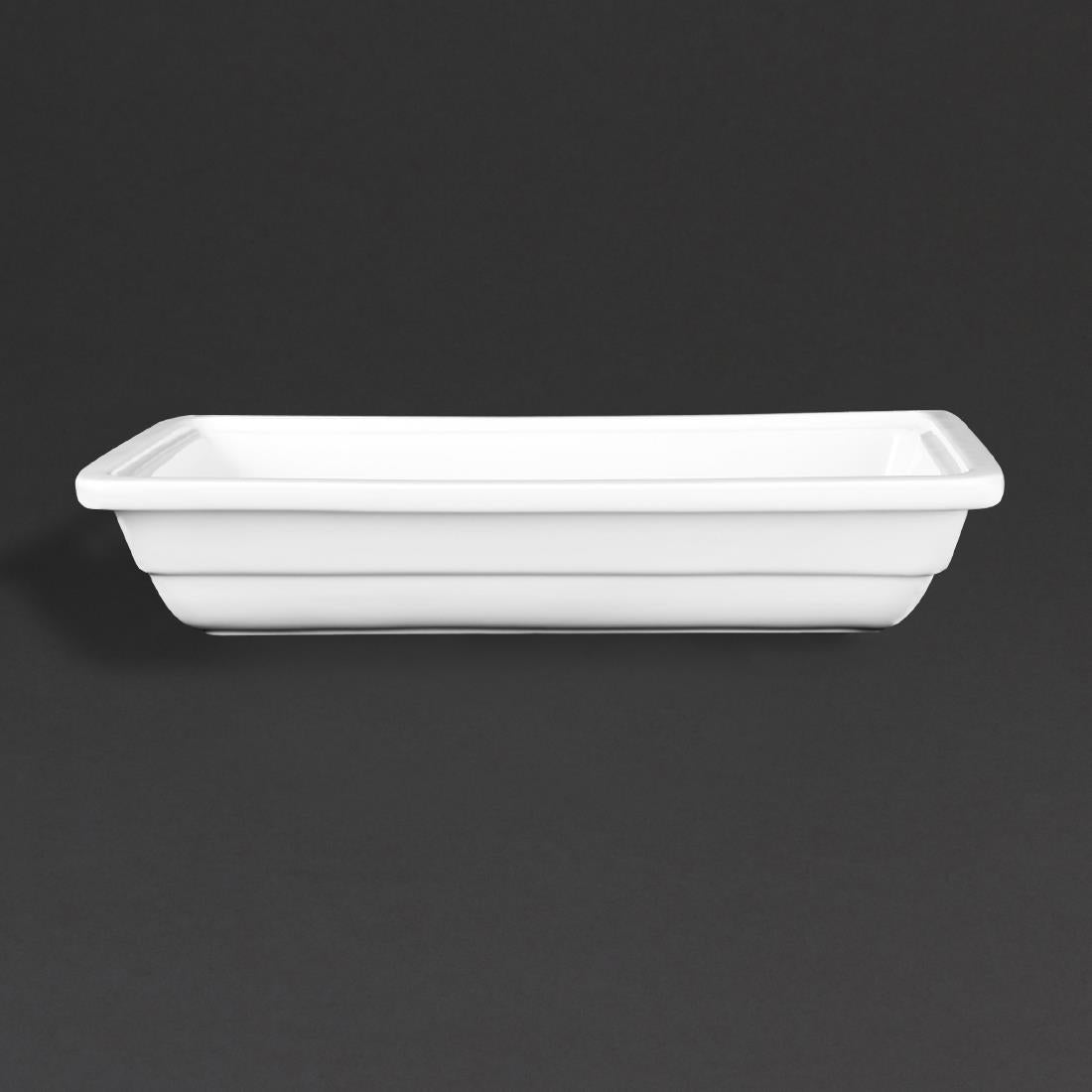 Plat en porcelaine GN 1/3 65mm Olympia — U810