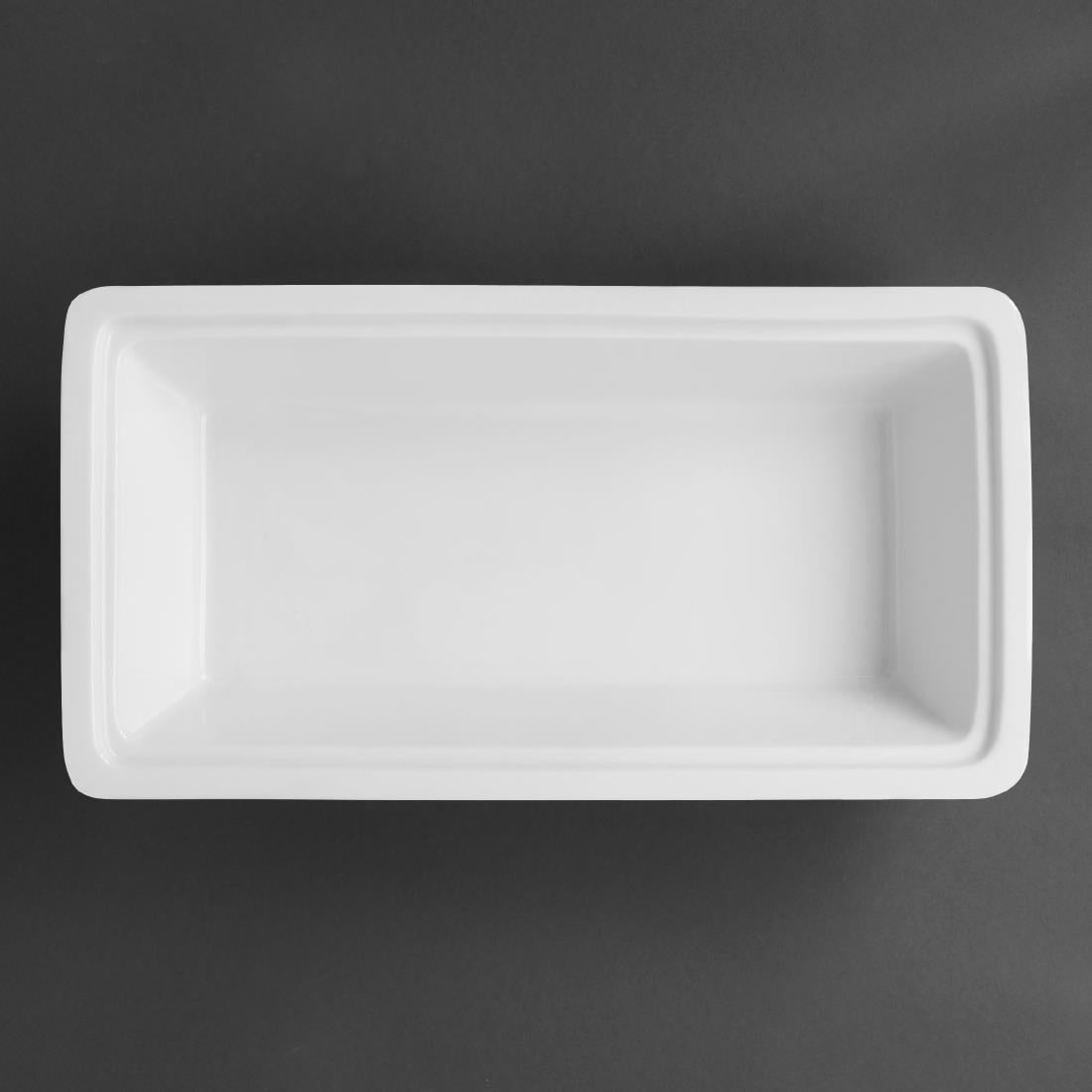 Plat en porcelaine GN 1/3 65mm Olympia — U810