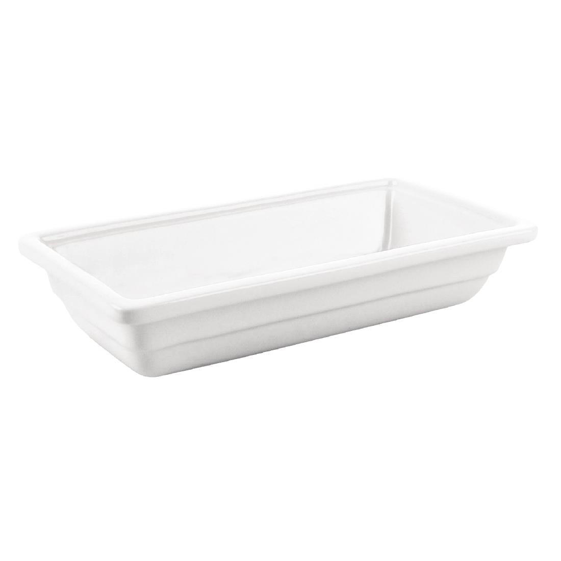 Plat en porcelaine GN 1/3 65mm Olympia — U810