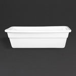 Plat en porcelaine GN 1/3 100mm Olympia — U811