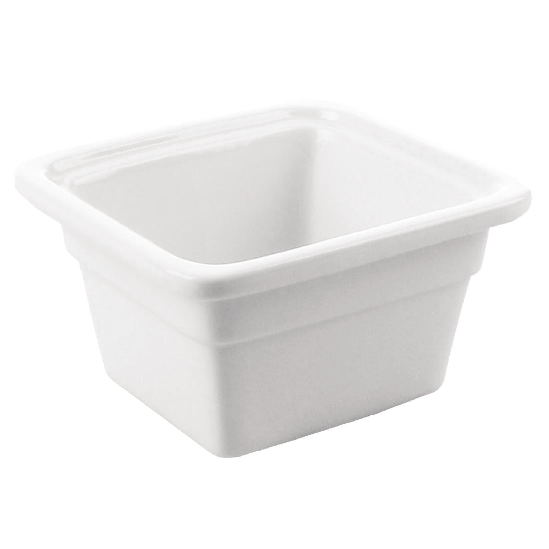 Plat en porcelaine GN 1/6 100mm Olympia — U813