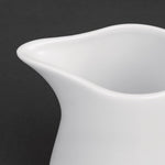 Pots à lait blancs Olympia 170ml (lot de 6) — U819