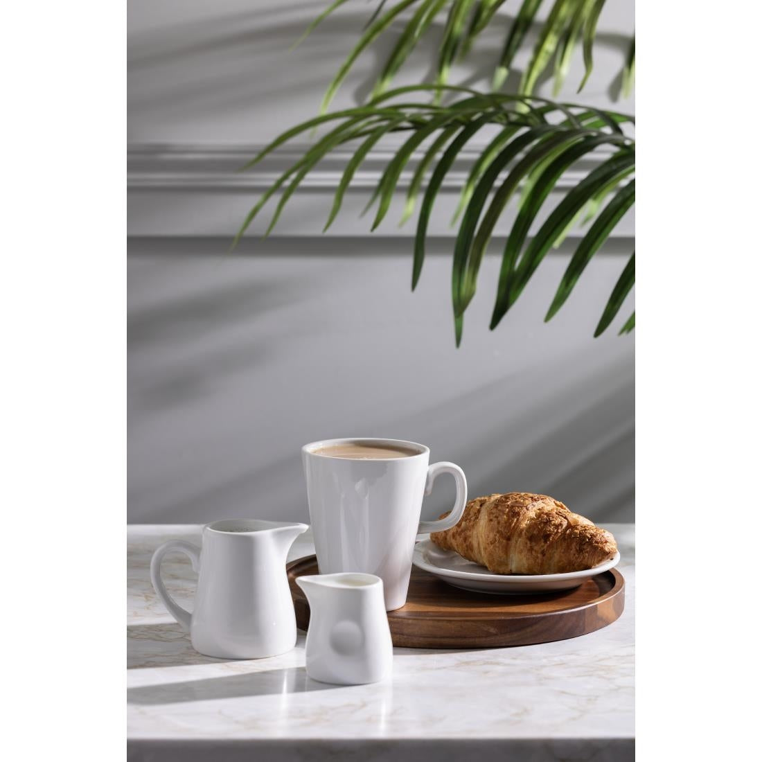Tasses à latte Olympia Whiteware 310ml (lot de 12) — C359