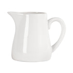 Pots à lait blancs Olympia 170ml (lot de 6) — U819