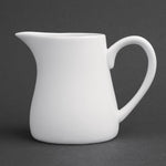 Pots à lait blancs Olympia 212ml (lot de 6) — U820