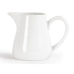 Pots à lait blancs Olympia 212ml (lot de 6) — U820