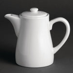 Cafetières Olympia Whiteware 310ml (lot de 4) — U824