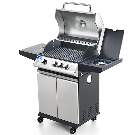 Barbecue professionnel Virtus - BBQX3 - 1224 × 515 × 1140 mm