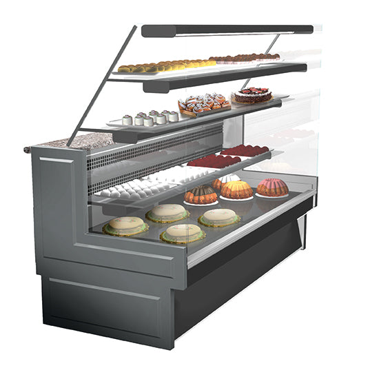 Vitrine pâtissière Virtus - BGB0331 - 1435 × 880 × 1432 mm