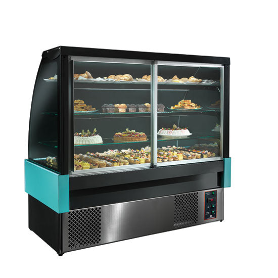 Vitrine froide ou chaude Virtus - H18FNE081 - 900 × 800 × 1400 mm