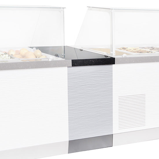 Vitrine froide ou chaude Virtus - IEB0005 - 510 × 930 × 850 mm
