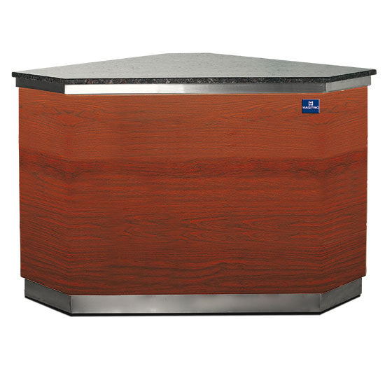 Meuble neutre / vitrine pâtissière Virtus - IEB0010 - 1200 × 1200 × 850 mm