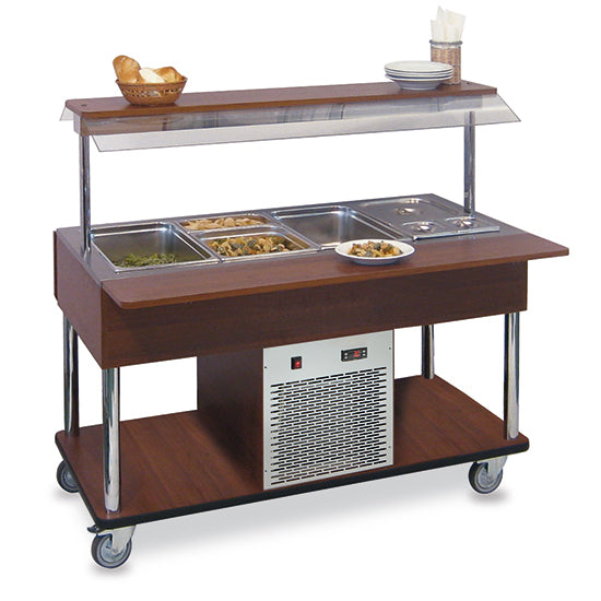 Buffet chaud ou froid Virtus - IEC0060 - 1524 × 684 × 1405 mm
