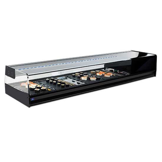Vitrine à sushi et tapas Virtus - SHSFR4I - 1216 × 410 × 245 mm