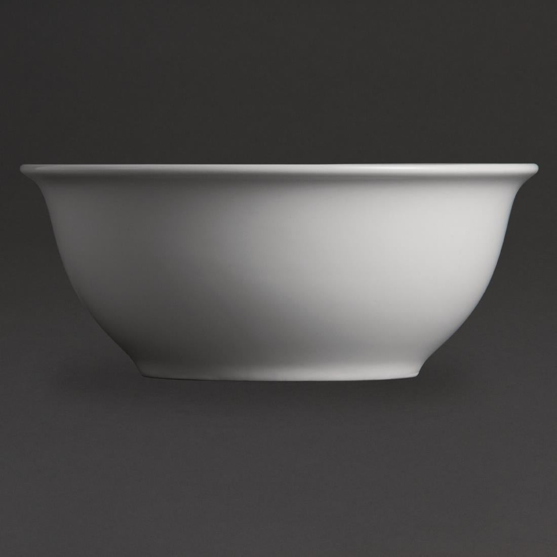 Saladiers Olympia Whiteware 175mm (lot de 6) — W408