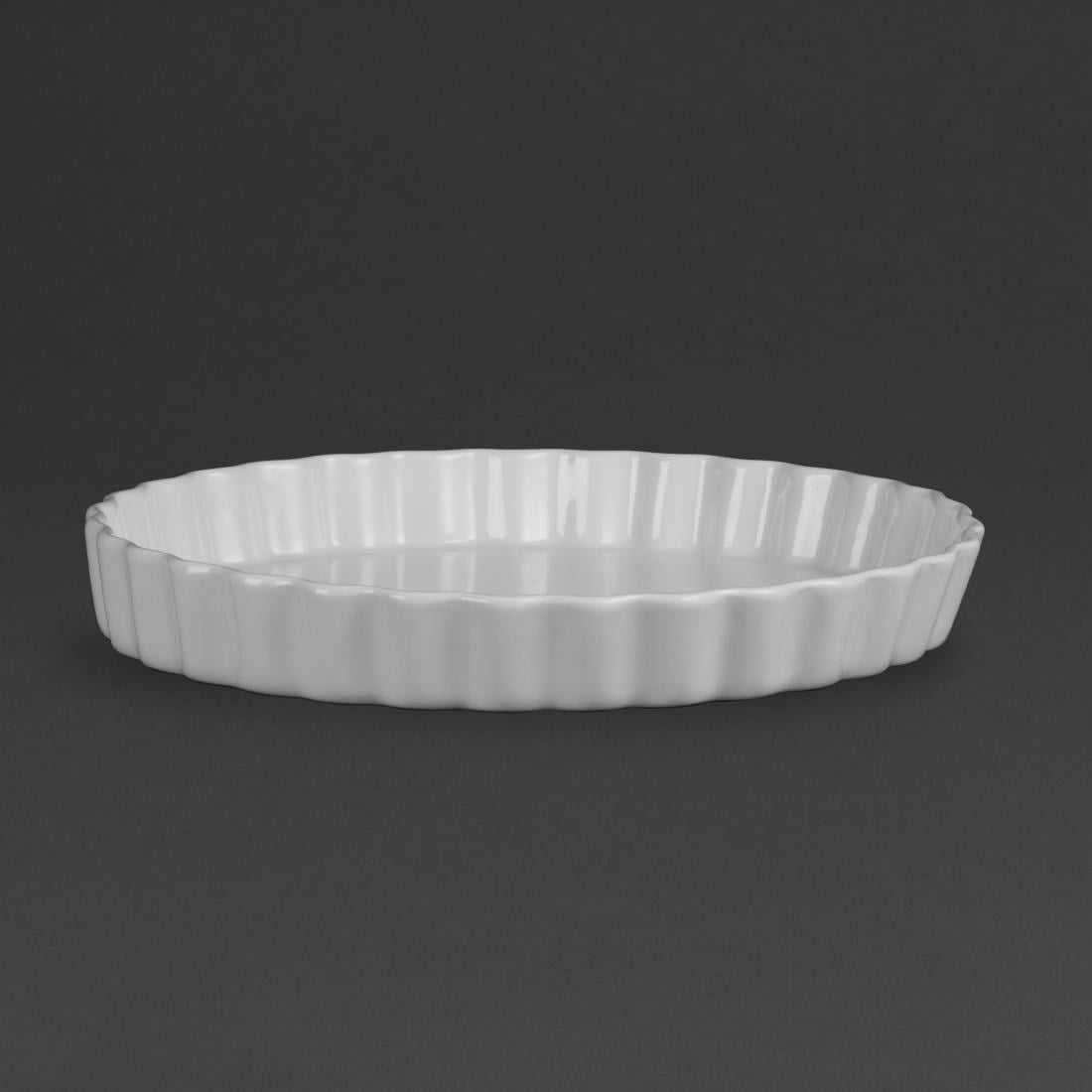 Plats à tarte Olympia Whiteware 297mm (lot de 6) — W416