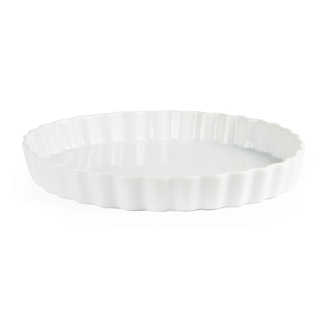 Plats à tarte Olympia Whiteware 297mm (lot de 6) — W416