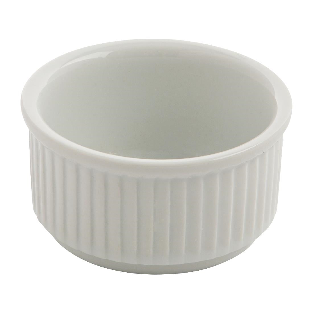 Ramequins empilables Olympia Whiteware 85mm (lot de 12) — W421