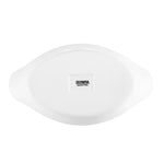 Plats ovales à oreilles Olympia Whiteware 204 x 115mm (lot de 6) — W441