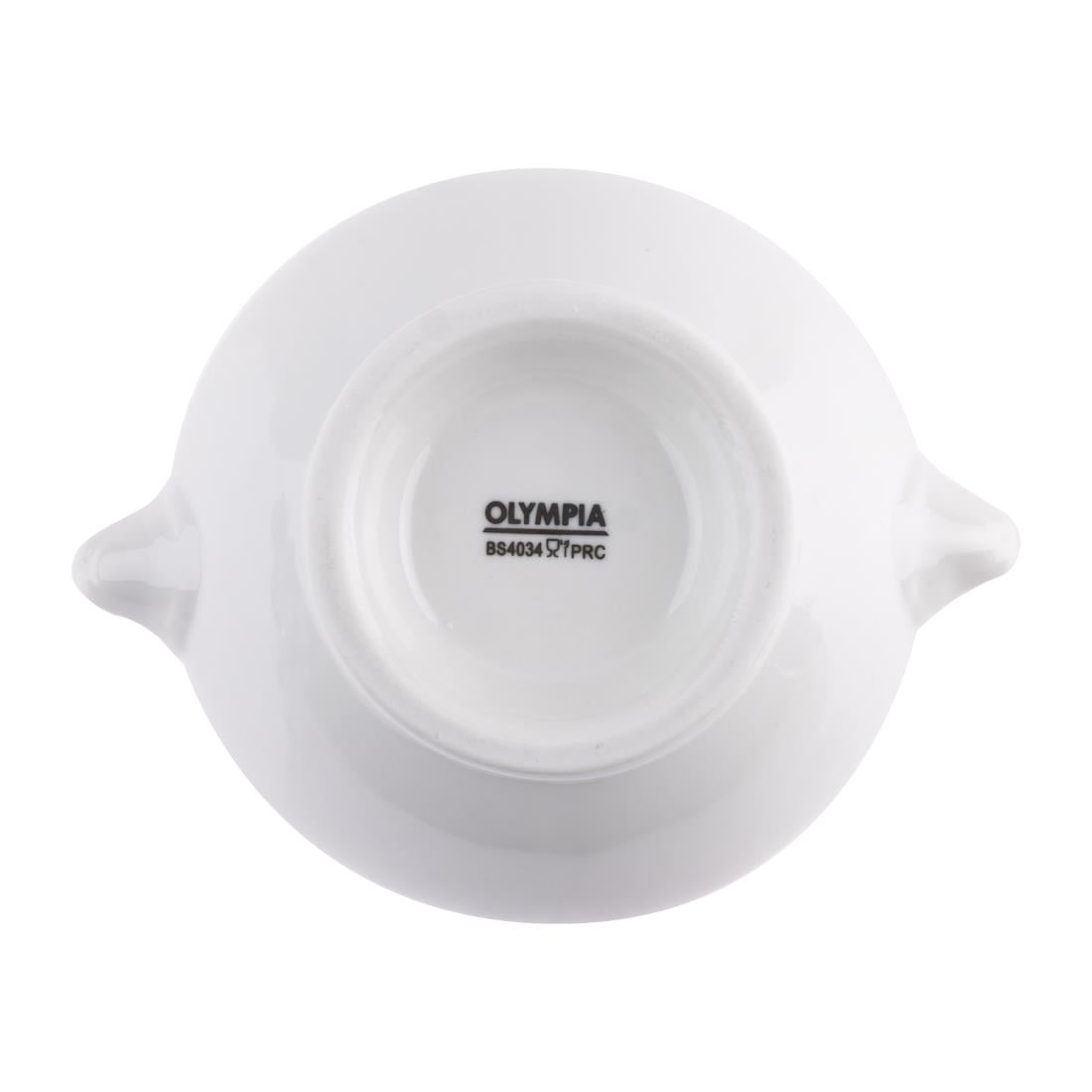 Bols À Soupe Tête De Lion Olympia Whiteware 475ml (lot de 6) — W442