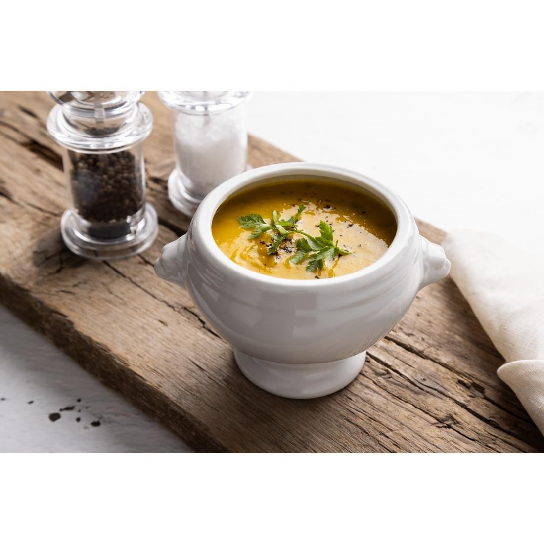 Bols À Soupe Tête De Lion Olympia Whiteware 475ml (lot de 6) — W442