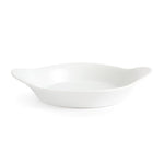 Plats ronds à oreilles Olympia Whiteware 192x151mm (lot de 6) — W444