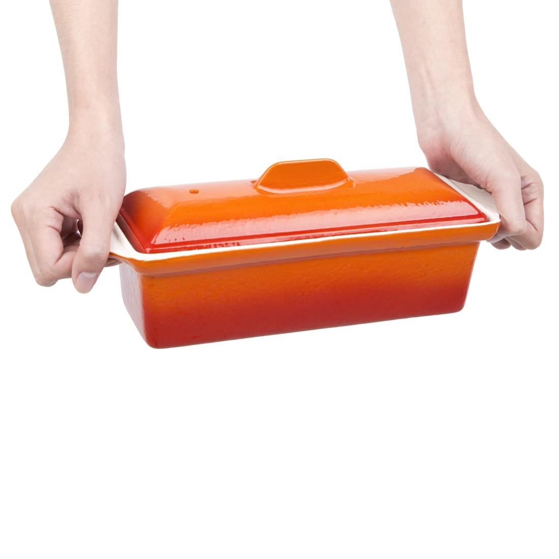 Terrine en fonte Vogue orange 1,3L — W455