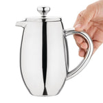 Cafetière à piston en inox isotherme Olympia 3 tasses — W836