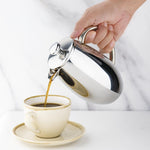 Cafetière à piston en inox isotherme Olympia 3 tasses — W836