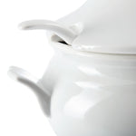 Soupière et louche Olympia Whiteware 2,5L — Y094