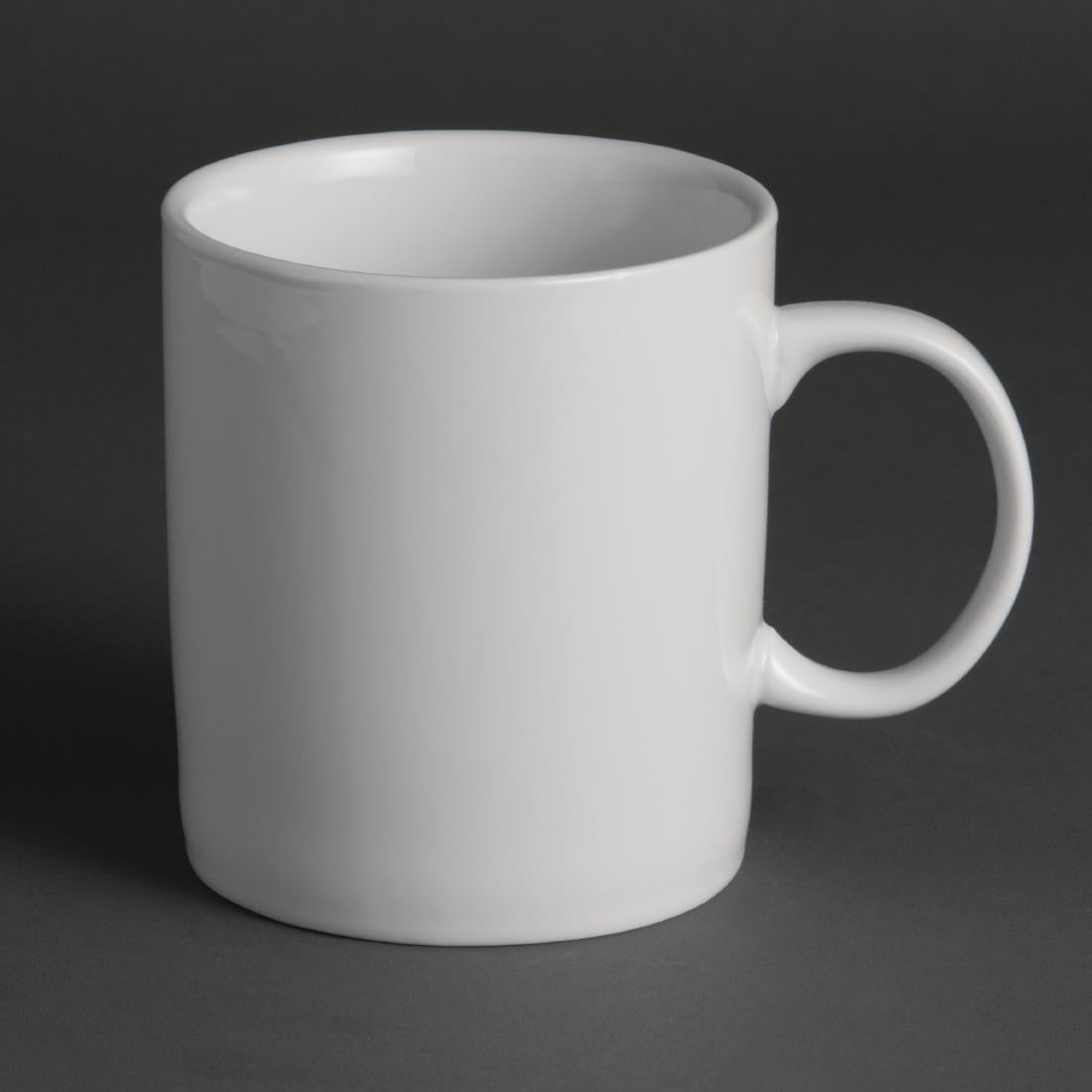 Grands mugs blancs Olympia Whiteware 483ml (lot de 12) — Y110