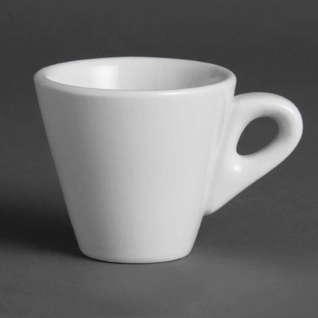 Tasses à espresso coniques Olympia Whiteware 60ml (lot de 12) — Y111