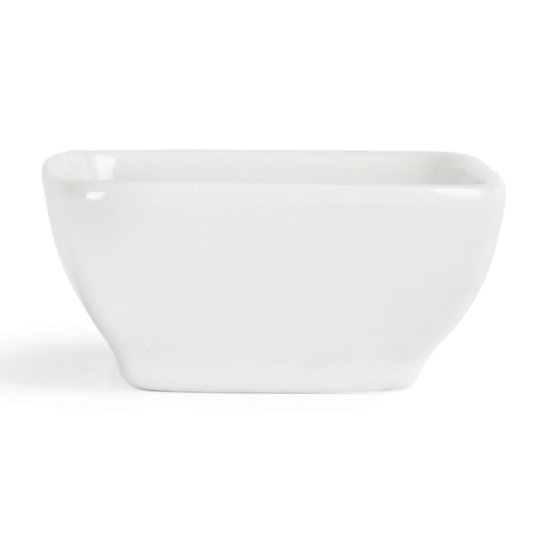 Mini raviers arrondis Olympia Whiteware 60mm (lot de 12) — Y137