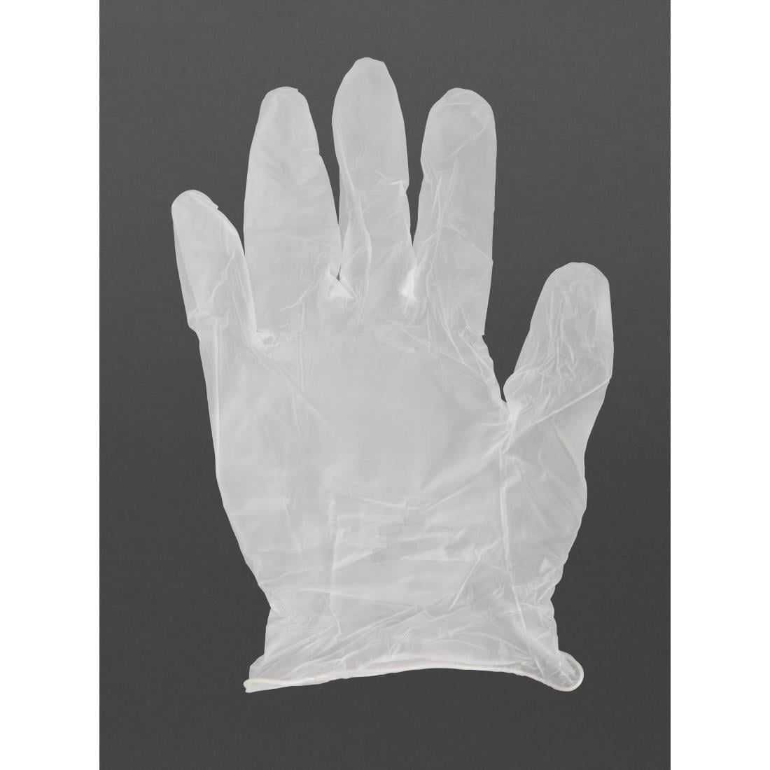 Gants en vinyle non poudrés Hygiplas M (lot de 100) — Y247-M
