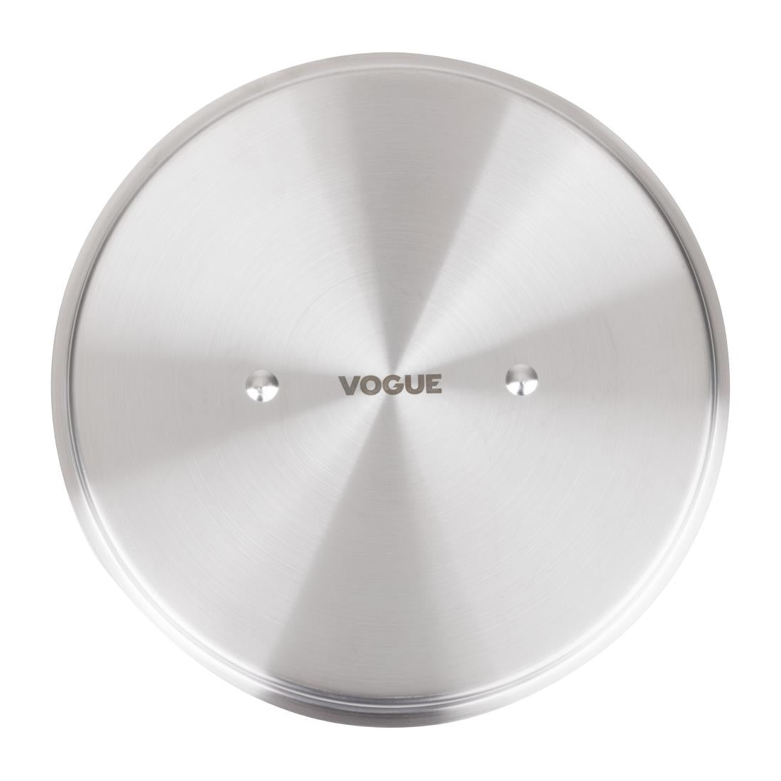 Couvercle inox et aluminium Vogue Tri Wall 280mm — Y426