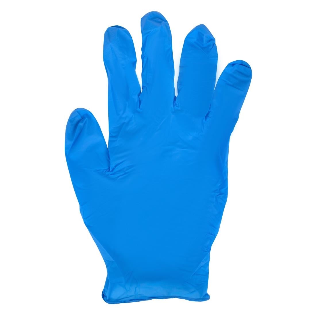 Gants en nitrile non poudrés bleus M (lot de 100) — Y478-M