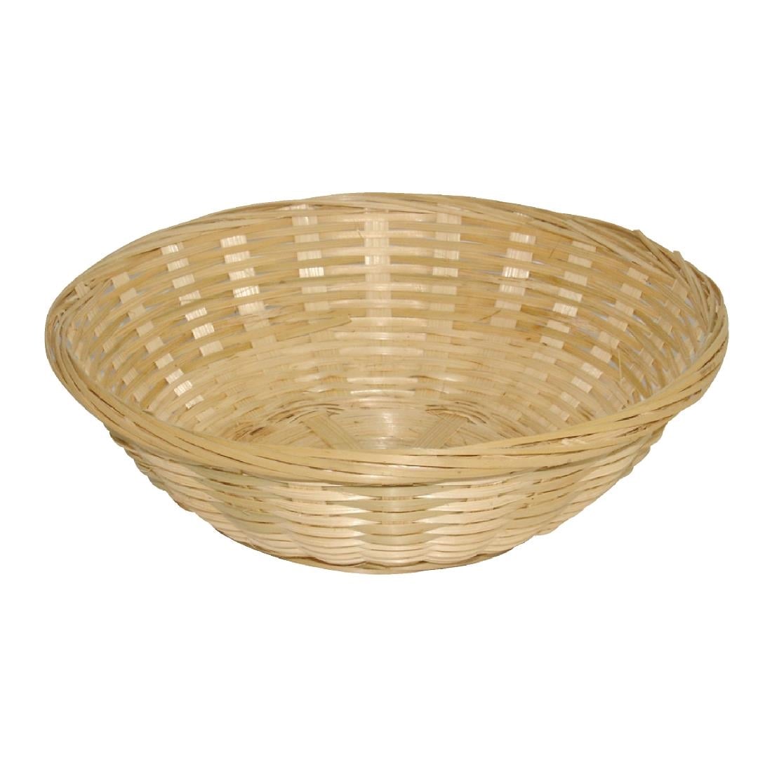 Corbeille à pain en osier Olympia ronde (lot de 6) — Y570