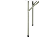 Table carrée pliante en PE Bolero blanche 86cm — Y807